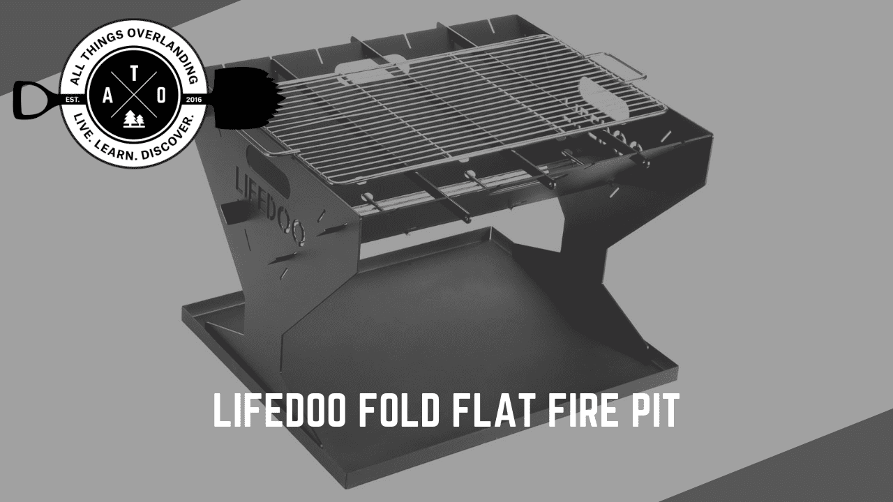 Lifedoo stainless steel portable fire pit